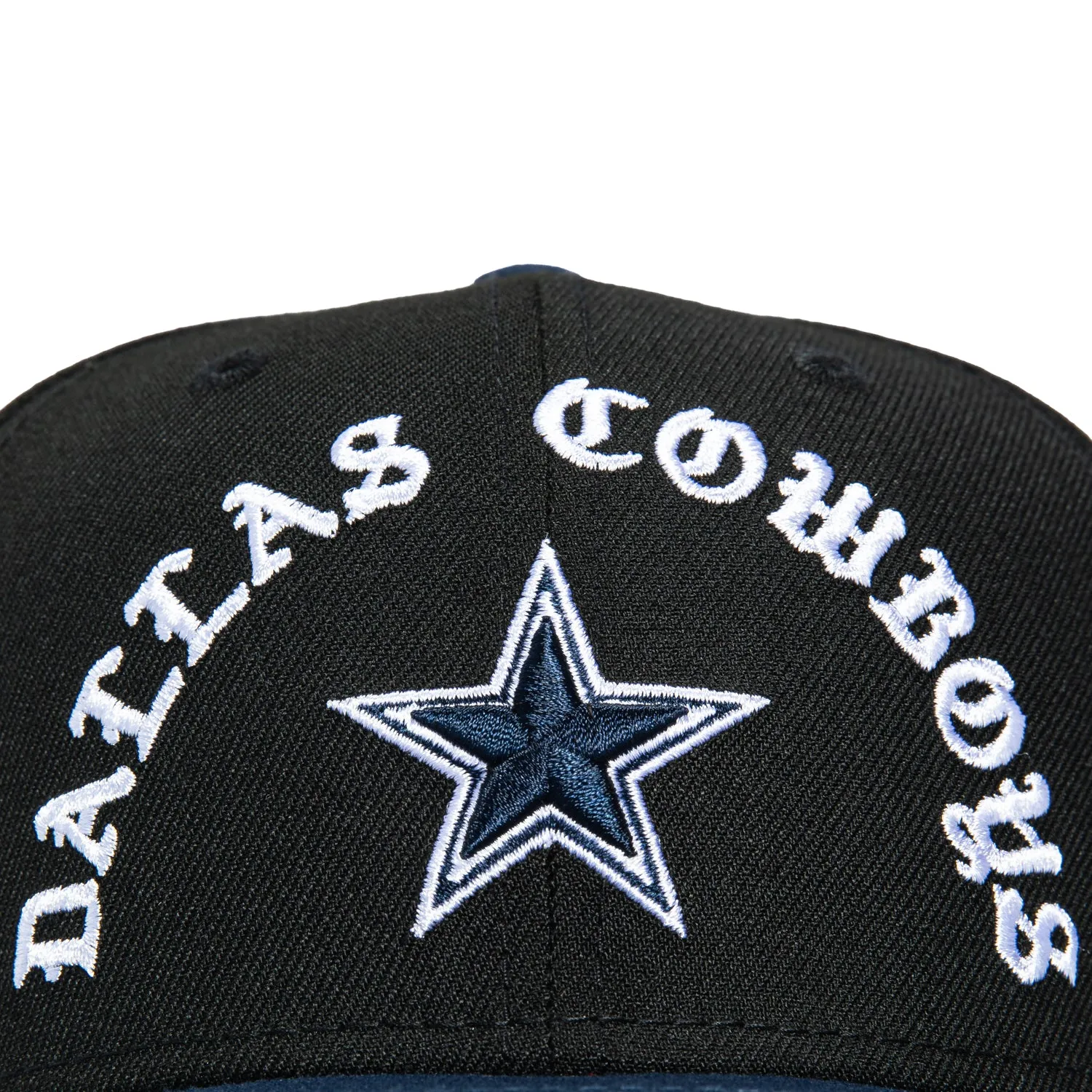 New Era 9Seventy Dallas Cowboys Old English Arch Snapback Hat - Black, Navy sold by Hat Club product image thumbnail 3