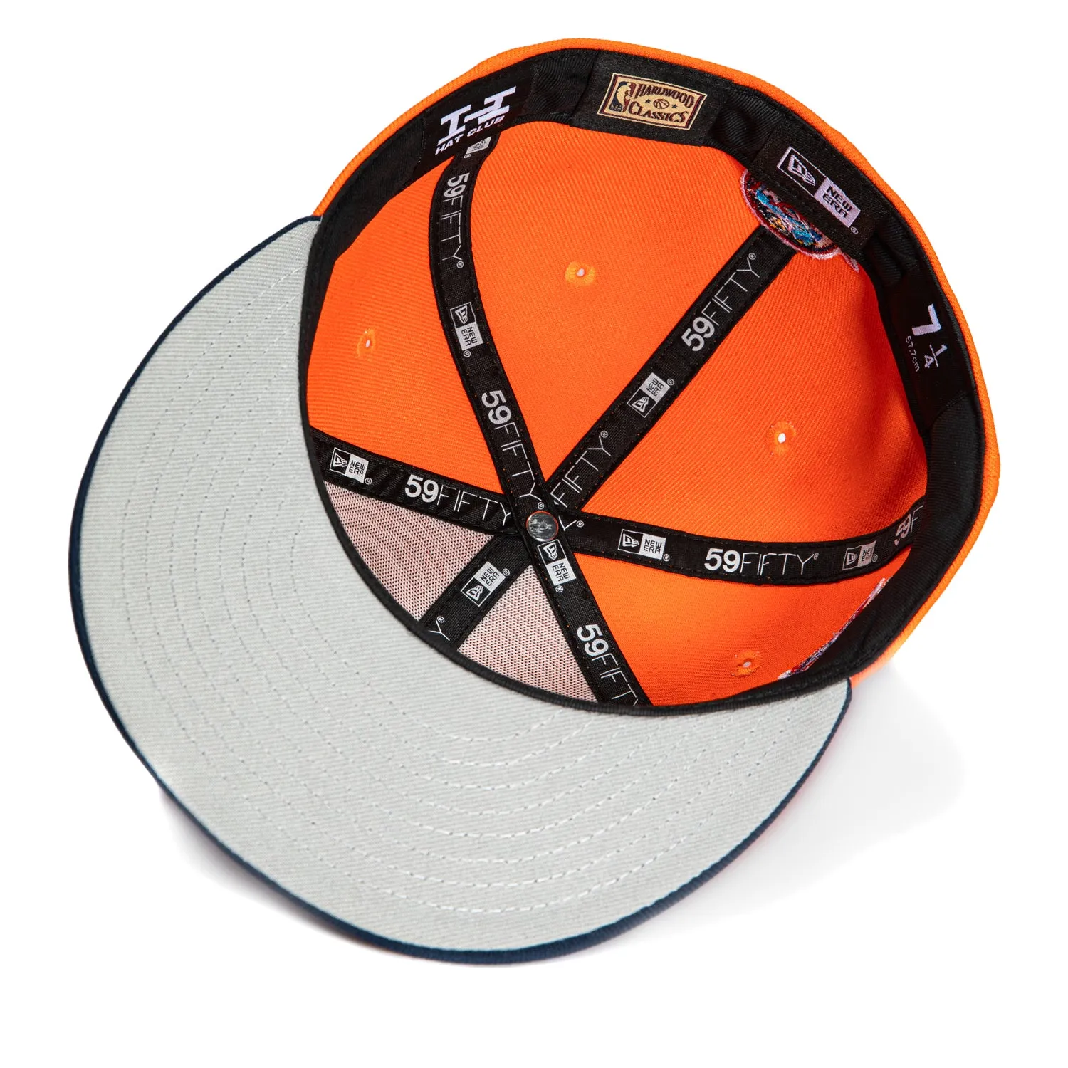 New Era 59Fifty Golden State Warriors 2002 All Star Game Patch 1997 Alternate Hat - Orange, Navy sold by Hat Club product image thumbnail 2