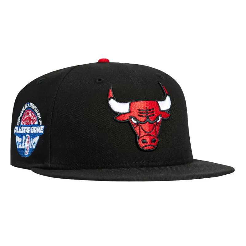 New Era 59Fifty Chicago Bulls 1988 All Star Game Patch Hat - Black sold by Hat Club