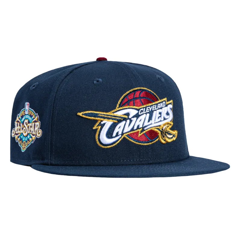 New Era 59Fifty Cleveland Cavaliers 2008 All Star Game Patch Hat - Navy sold by Hat Club