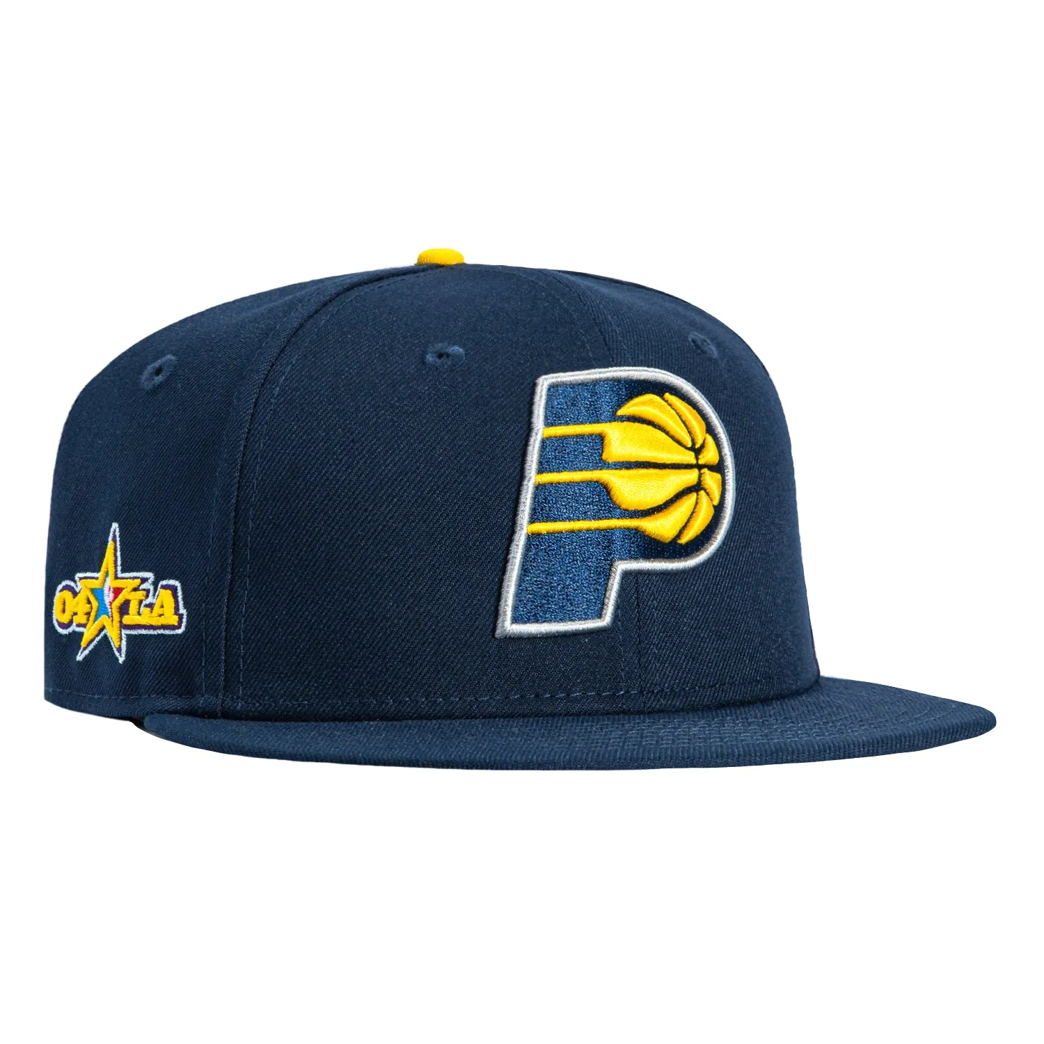 New Era 59Fifty Indiana Pacers 2004 All Star Game Patch Hat - Navy sold by Hat Club