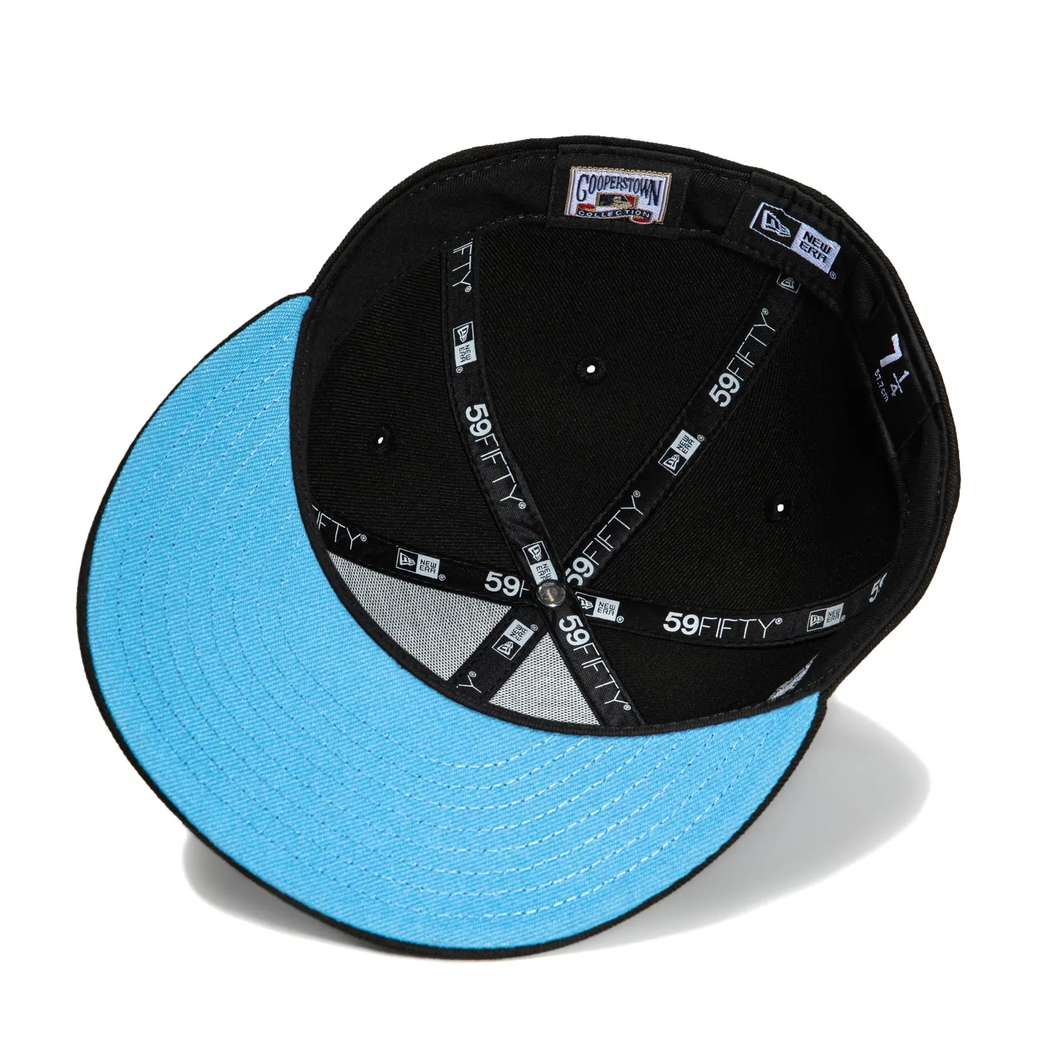New Era 59Fifty Arizona Diamondbacks Inaugural Patch D Hat - Black, Metallic Silver, Light Blue sold by Hat Club product image thumbnail 2
