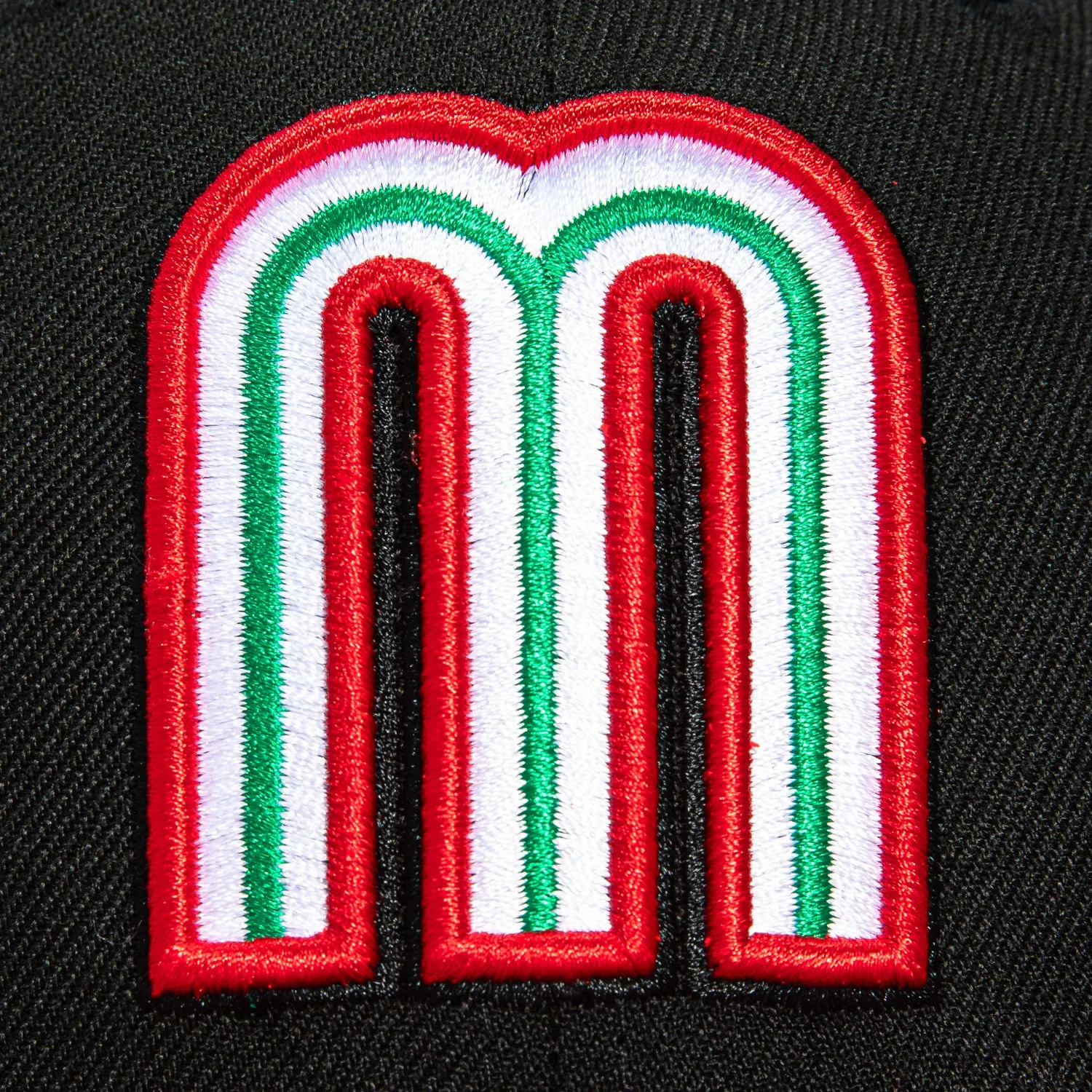 New Era 59Fifty Mexico World Baseball Classic Mexico Flag Patch Hat - Black, Red sold by Hat Club product image thumbnail 4
