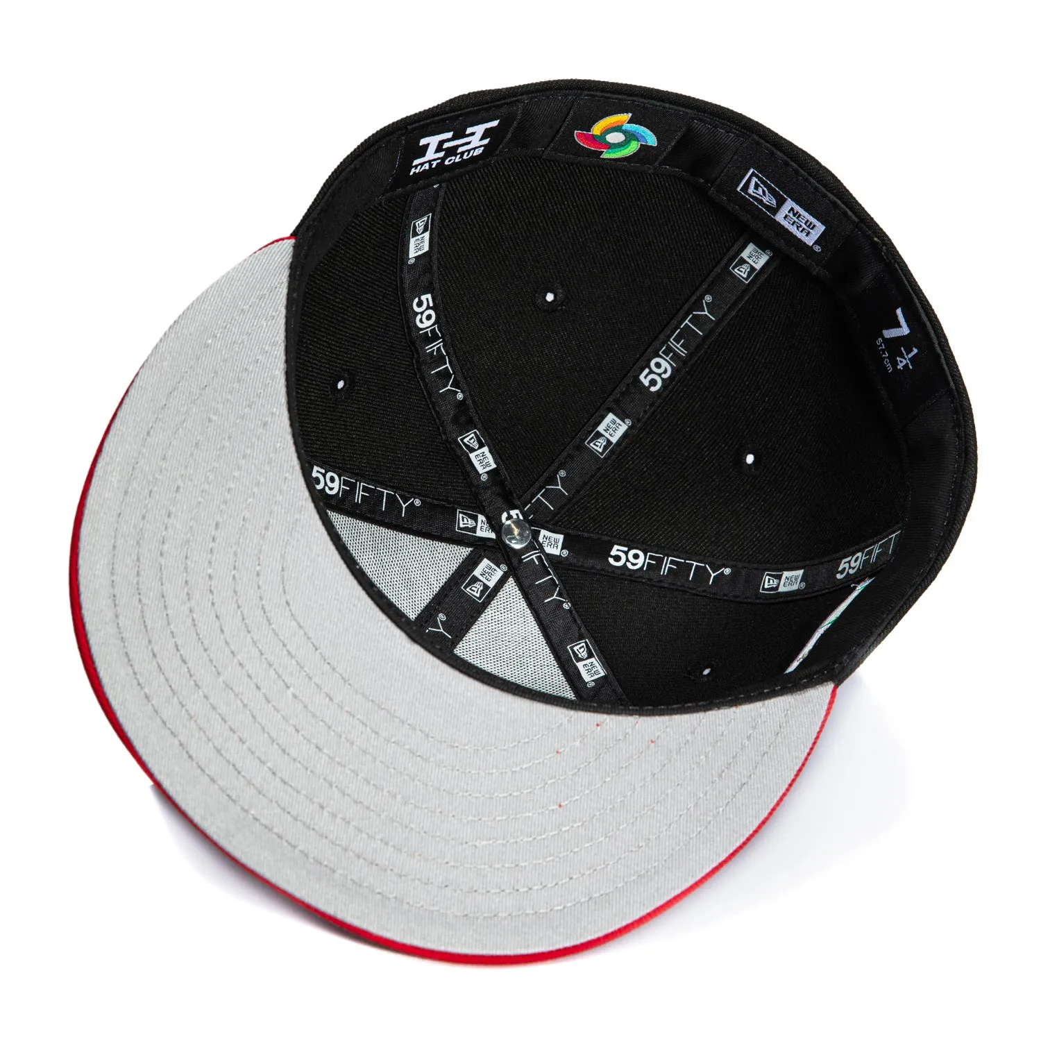 New Era 59Fifty Mexico World Baseball Classic Mexico Flag Patch Hat - Black, Red sold by Hat Club product image thumbnail 2