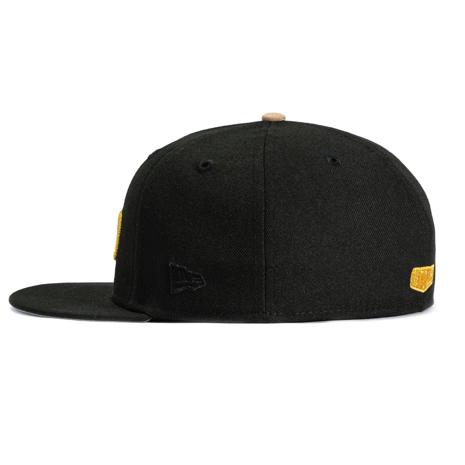 New Era 59Fifty Mexico Mexico Flag Patch Word Hat - Black, Metallic Gold sold by Hat Club product image thumbnail 3