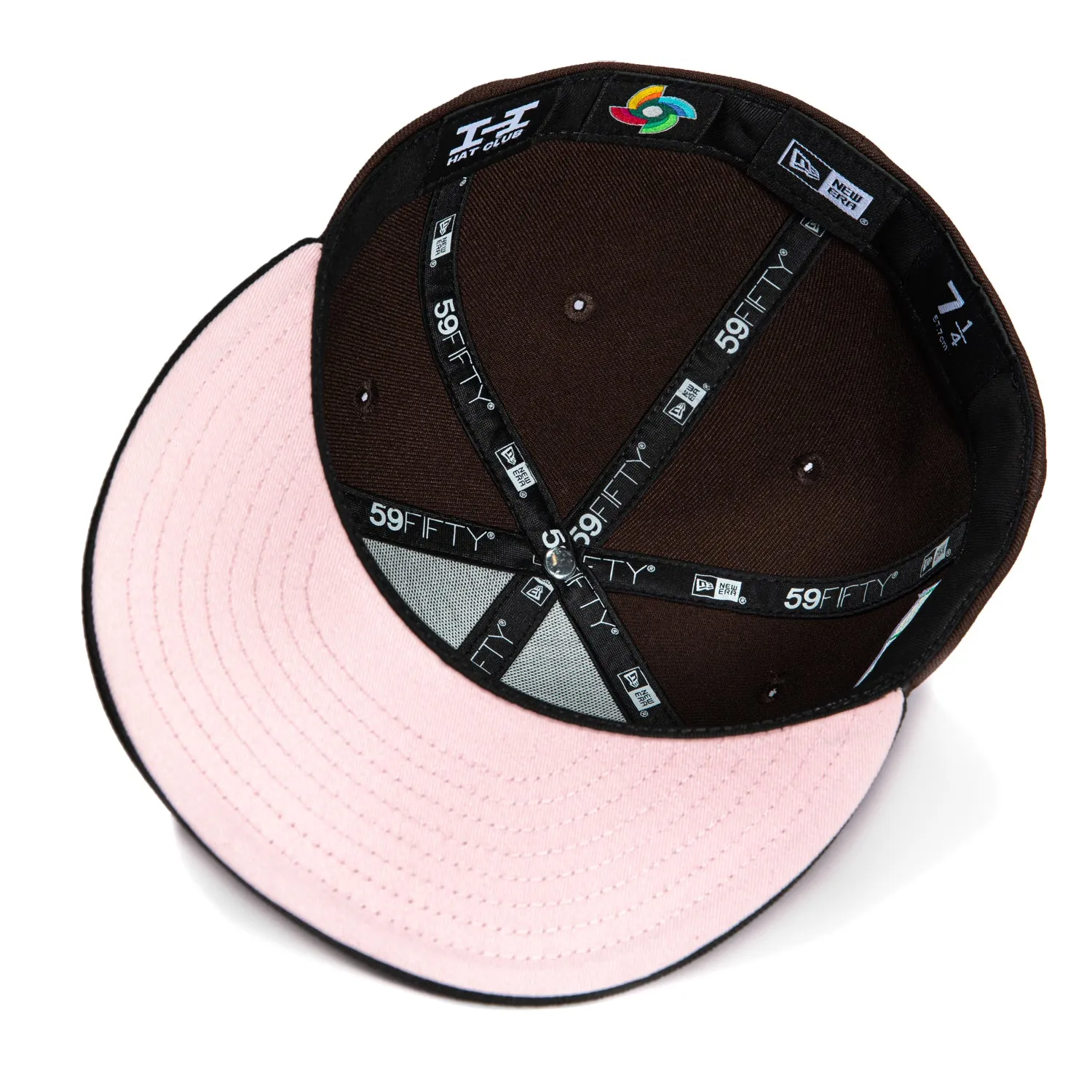 New Era 59Fifty Mexico World Baseball Classic Mexico Flag Patch Pink UV Hat - Brown, Black sold by Hat Club product image thumbnail 2