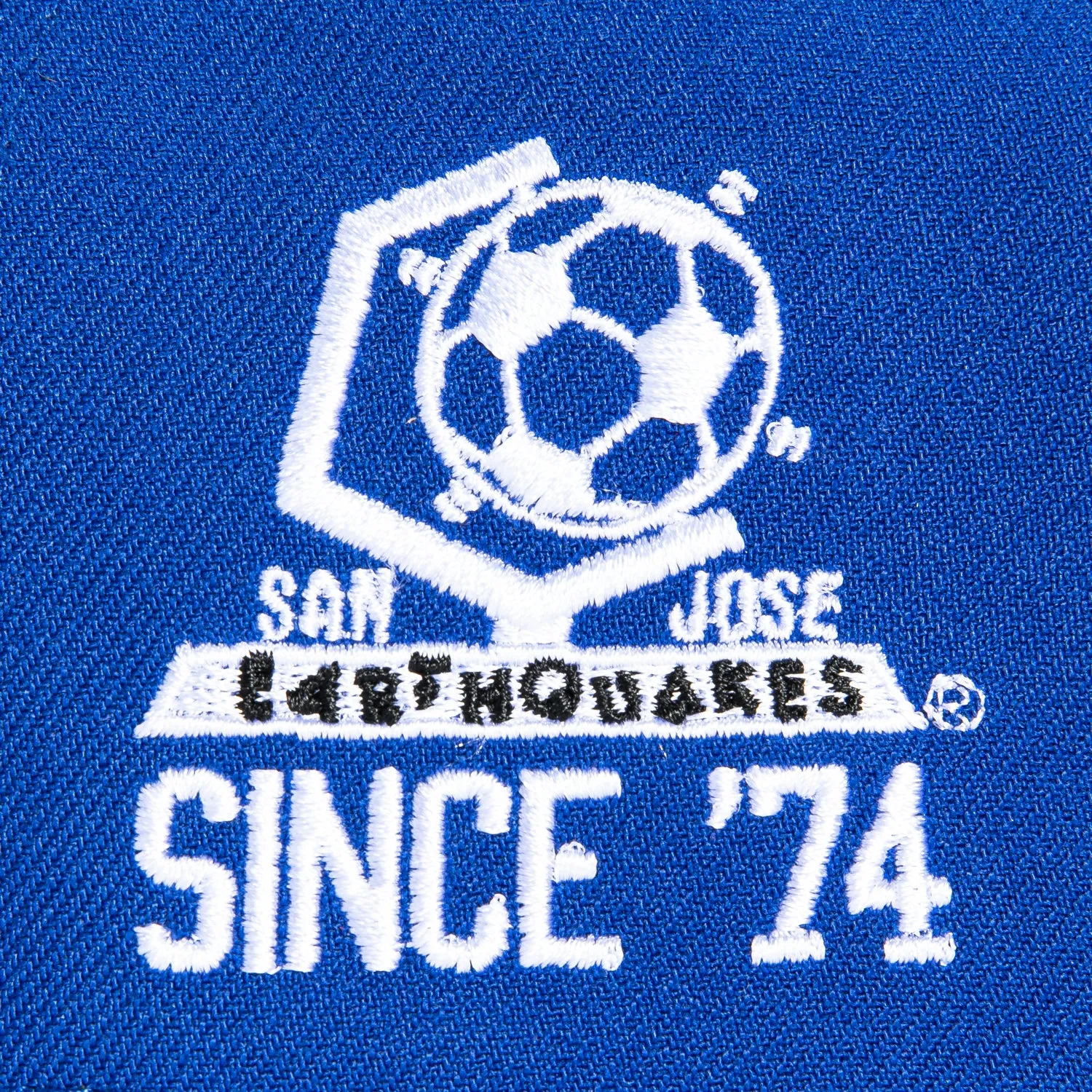 New Era 9Forty A-Frame San Jose Earthquakes Since 1974 Patch Snapback Hat - Royal, Black sold by Hat Club product image thumbnail 4