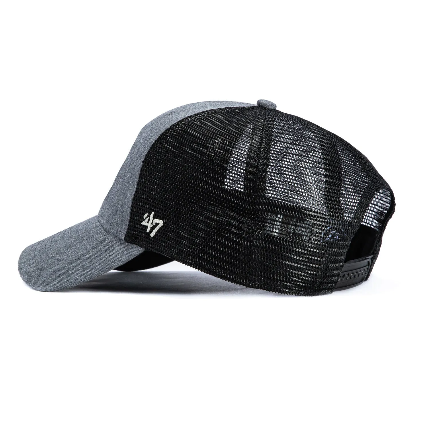 47 Brand MVP San Jose Sharks Est. 1991 Patch Trucker Snapback Hat - Charcoal sold by Hat Club product image thumbnail 2