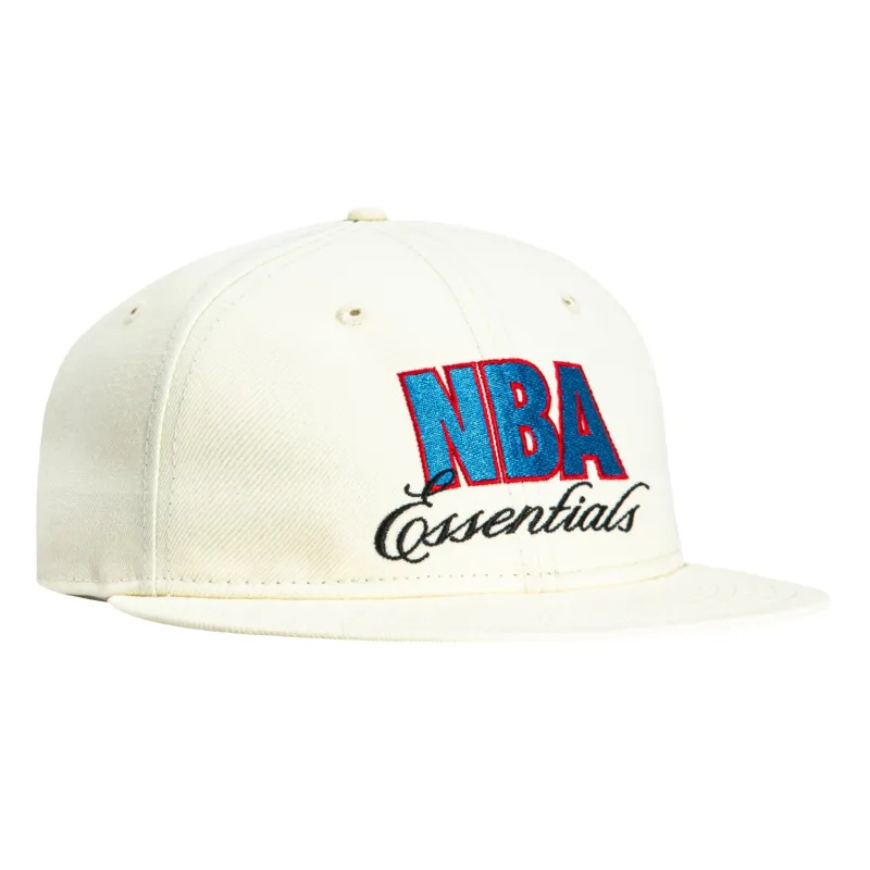 New Era 9Fifty Fear of God NBA Logo Retro Crown Snapback Hat - White sold by Hat Club
