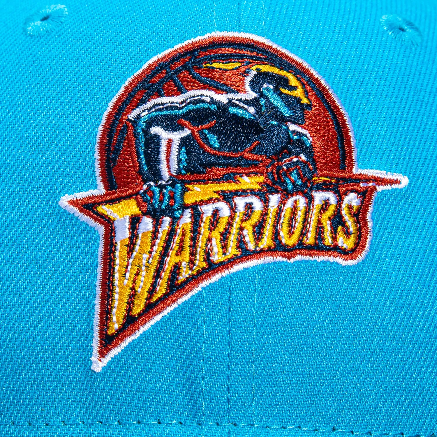 New Era 59Fifty Golden State Warriors 2000 All Star Game Patch Hat - Neon Blue, Navy sold by Hat Club product image thumbnail 4