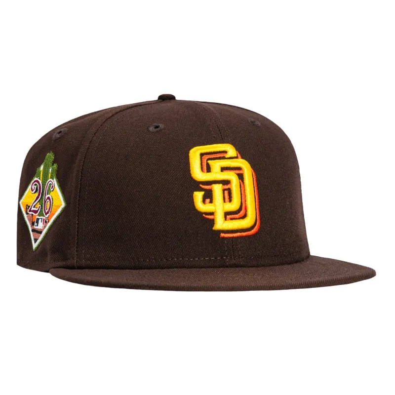 New Era 59Fifty San Diego Padres 2026 Arizona Spring Training Patch City Hat - Brown made by New Era