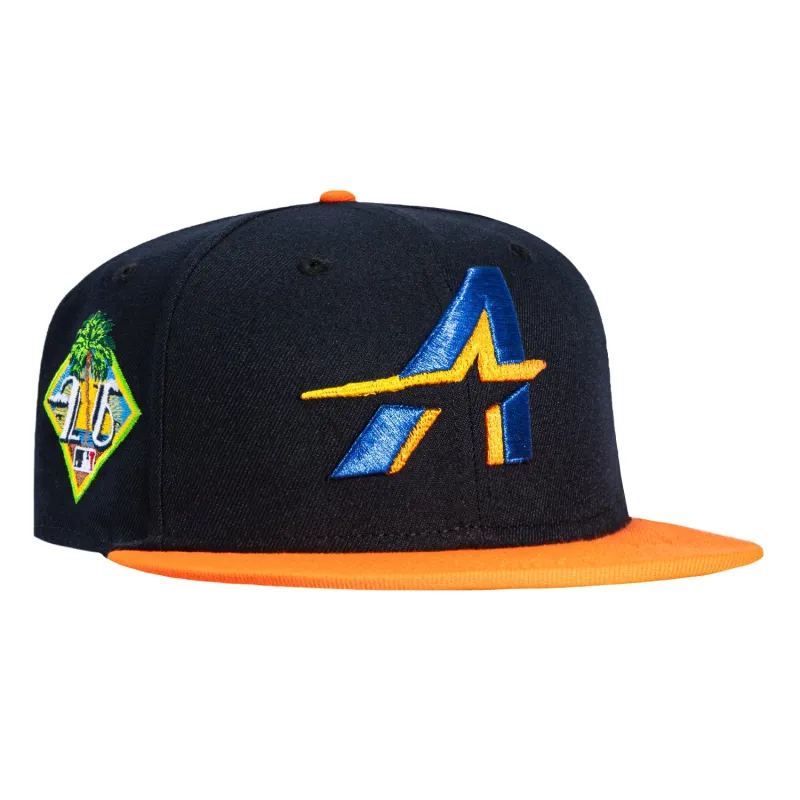 New Era 59Fifty Houston Astros 2026 Florida Spring Training Patch Hat - Navy, Orange made by New Era