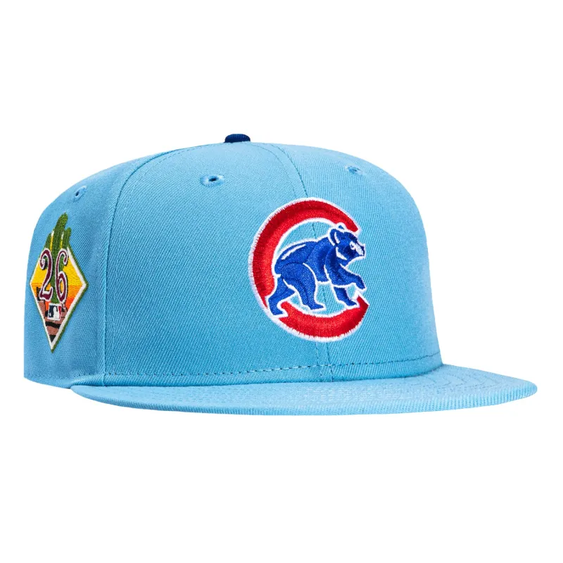 New Era 59Fifty Chicago Cubs 2026 Arizona Spring Training Patch Alternate Hat - Light Blue made by New Era