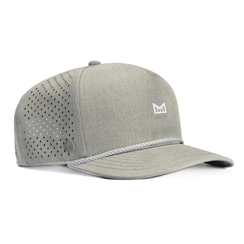 Melin Odyssey Hydro Rope Bulls Snapback Hat - Heather made by Hat Club