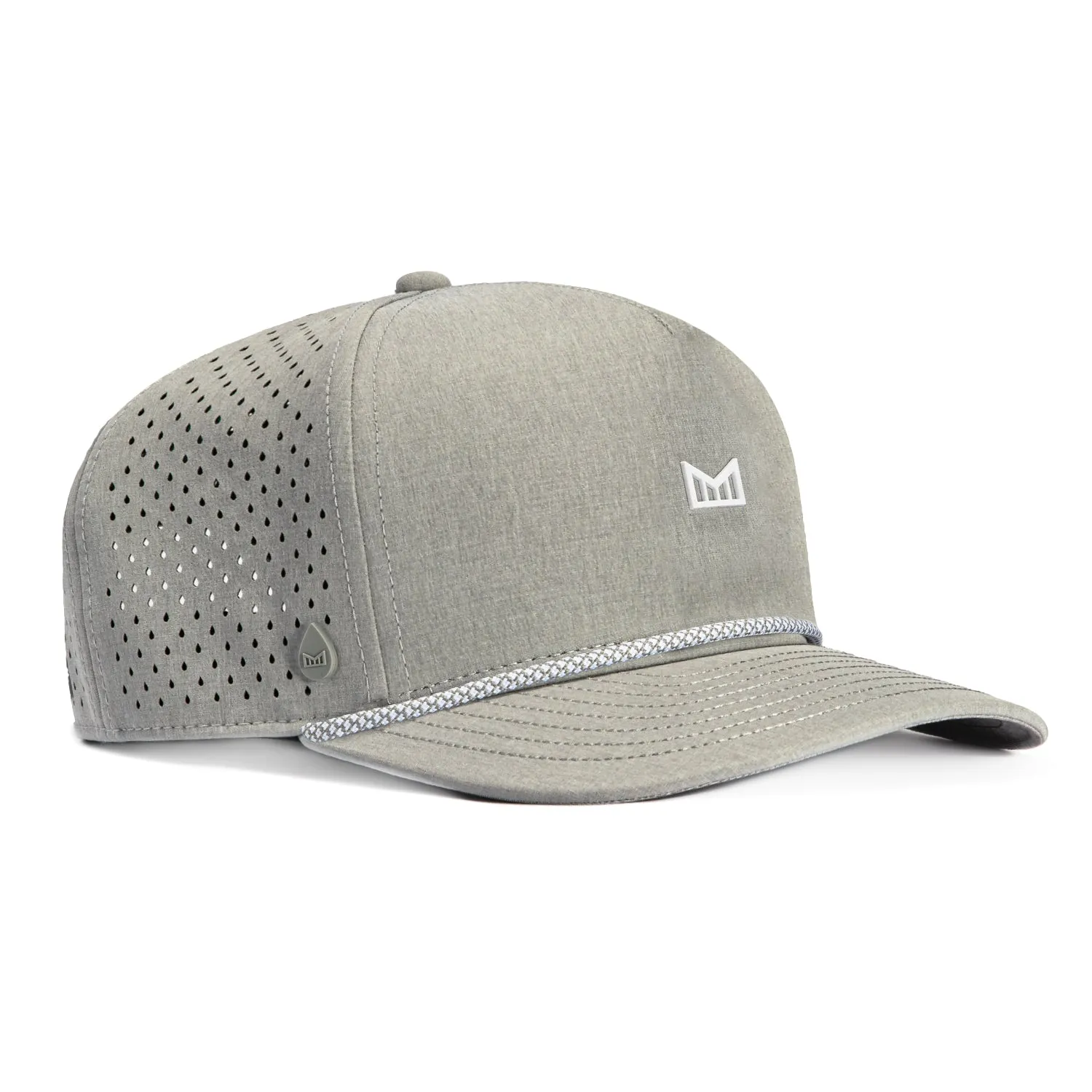 Melin Odyssey Hydro Rope Bulls Snapback Hat - Heather sold by Hat Club