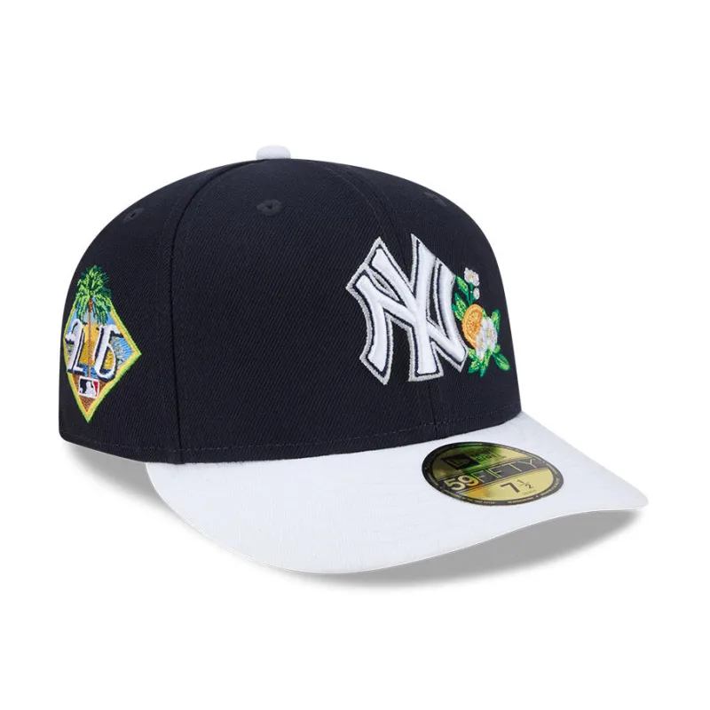 New Era 59Fifty New York Yankees 2026 Florida Spring Training Pre-Curved Hat - Navy, White made by New Era