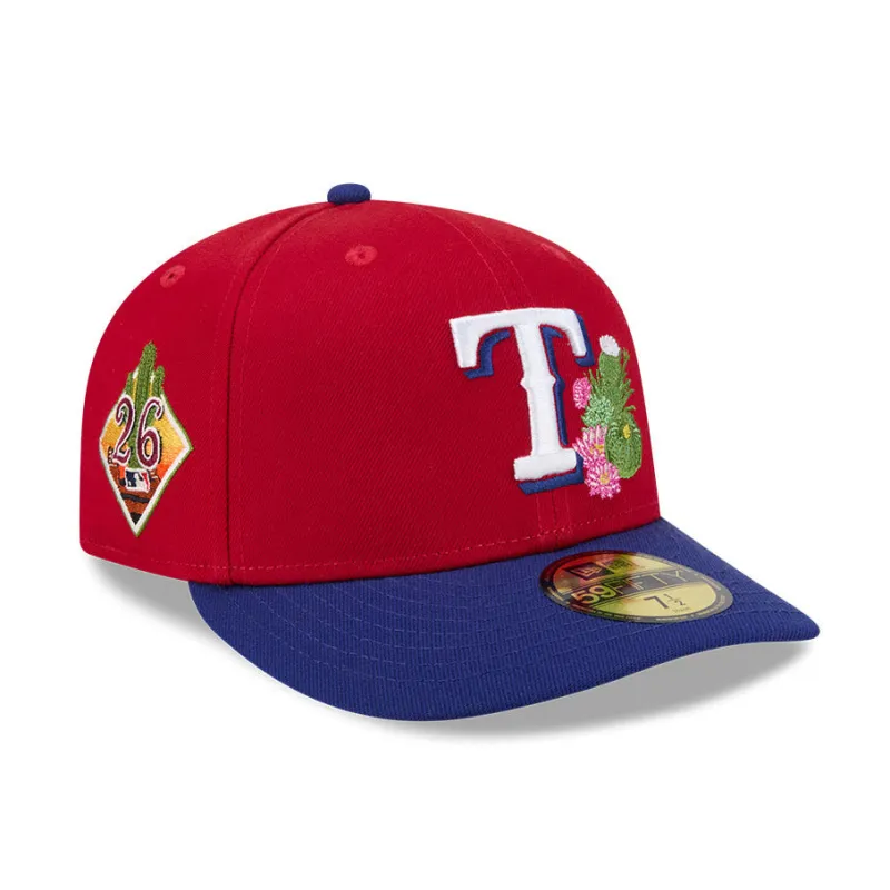 New Era 59Fifty Texas Rangers 2026 Arizona Spring Training Pre-Curved Hat - Red, Royal made by New Era