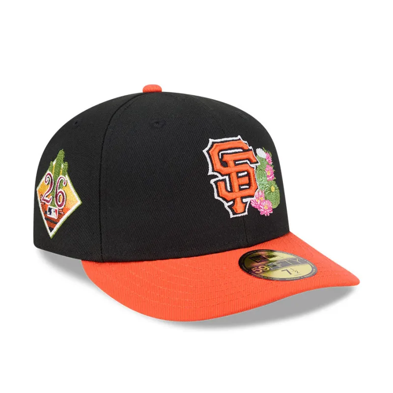 New Era 59Fifty San Francisco Giants 2026 Arizona Spring Training Pre-Curved Hat - Black, Orange made by New Era