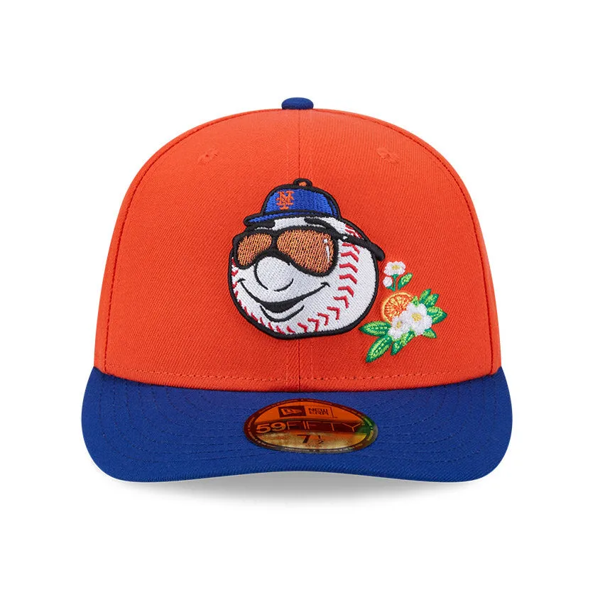 New Era 59Fifty New York Mets 2026 Florida Spring Training Pre-Curved Hat - Orange, Royal sold by Hat Club product image thumbnail 2