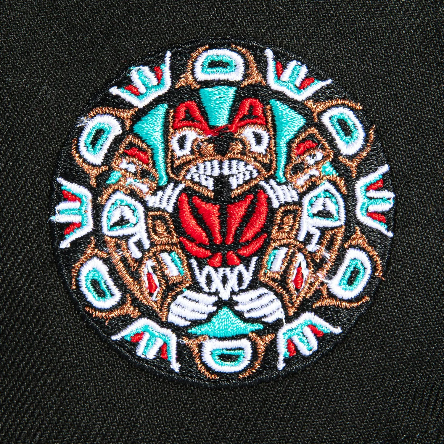 New Era 9Forty A-Frame Black Dome Memphis Grizzlies Logo Patch Alternate Snapback Hat - Black sold by Hat Club product image thumbnail 4