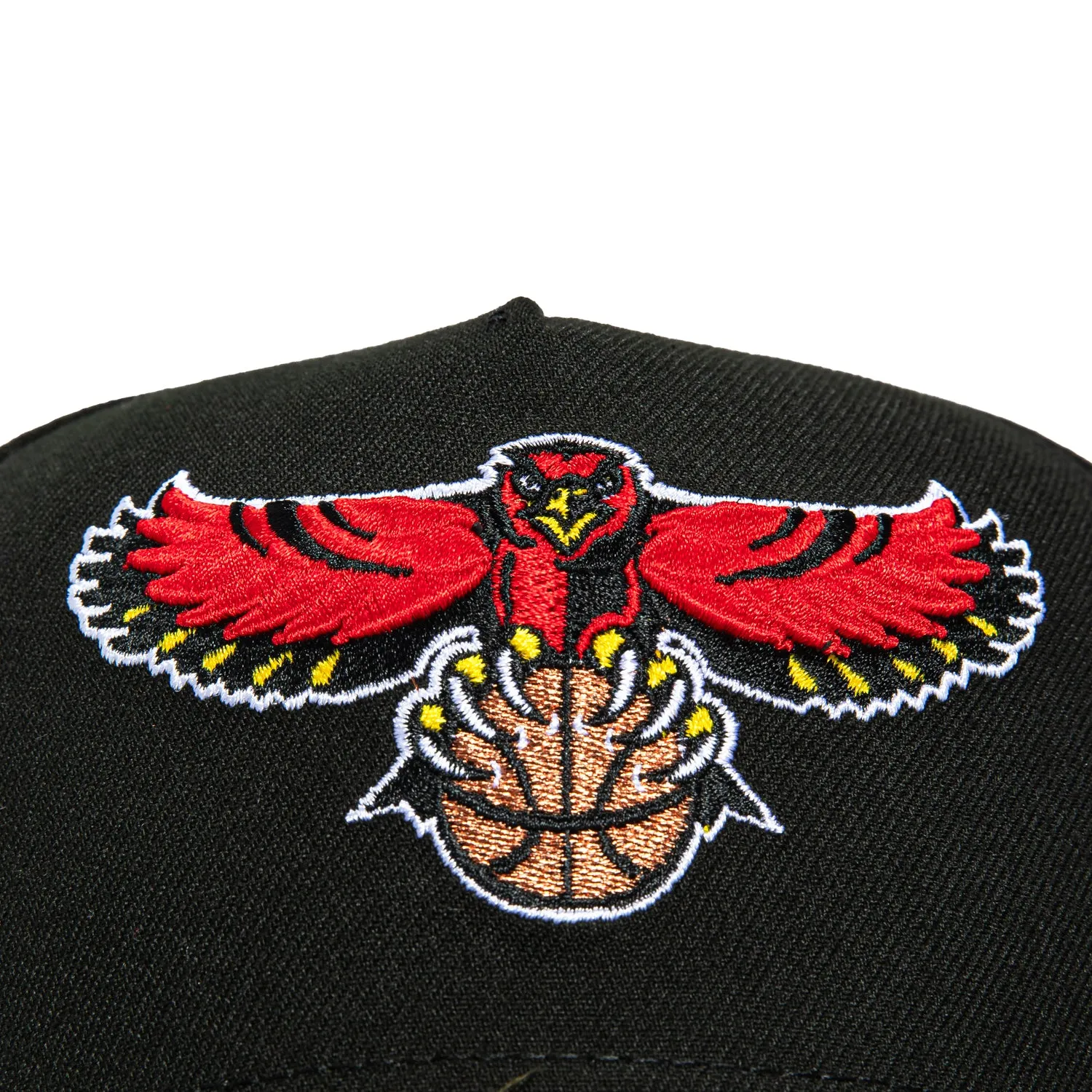 New Era 9Forty A-Frame Black Dome Atlanta Hawks 2003 All Star Game Patch Snapback Hat - Black sold by Hat Club product image thumbnail 3