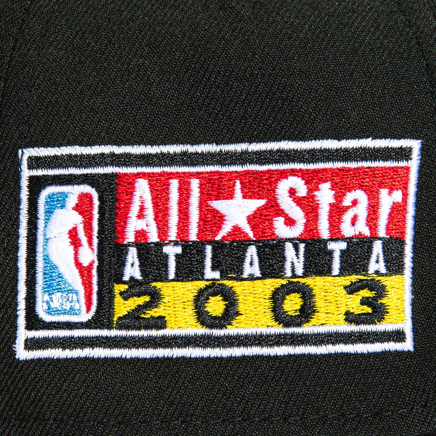 New Era 9Forty A-Frame Black Dome Atlanta Hawks 2003 All Star Game Patch Snapback Hat - Black sold by Hat Club product image thumbnail 4
