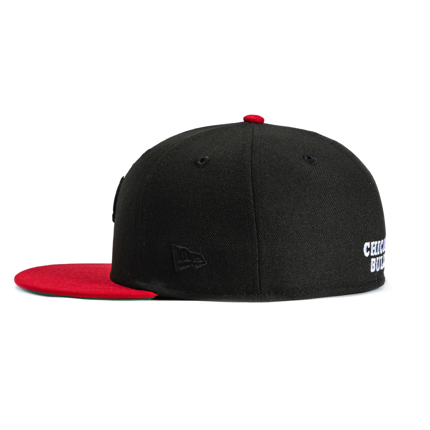 New Era 59Fifty Chicago Bulls 1998 NBA Finals Patch Hat - Black, Red sold by Hat Club product image thumbnail 3