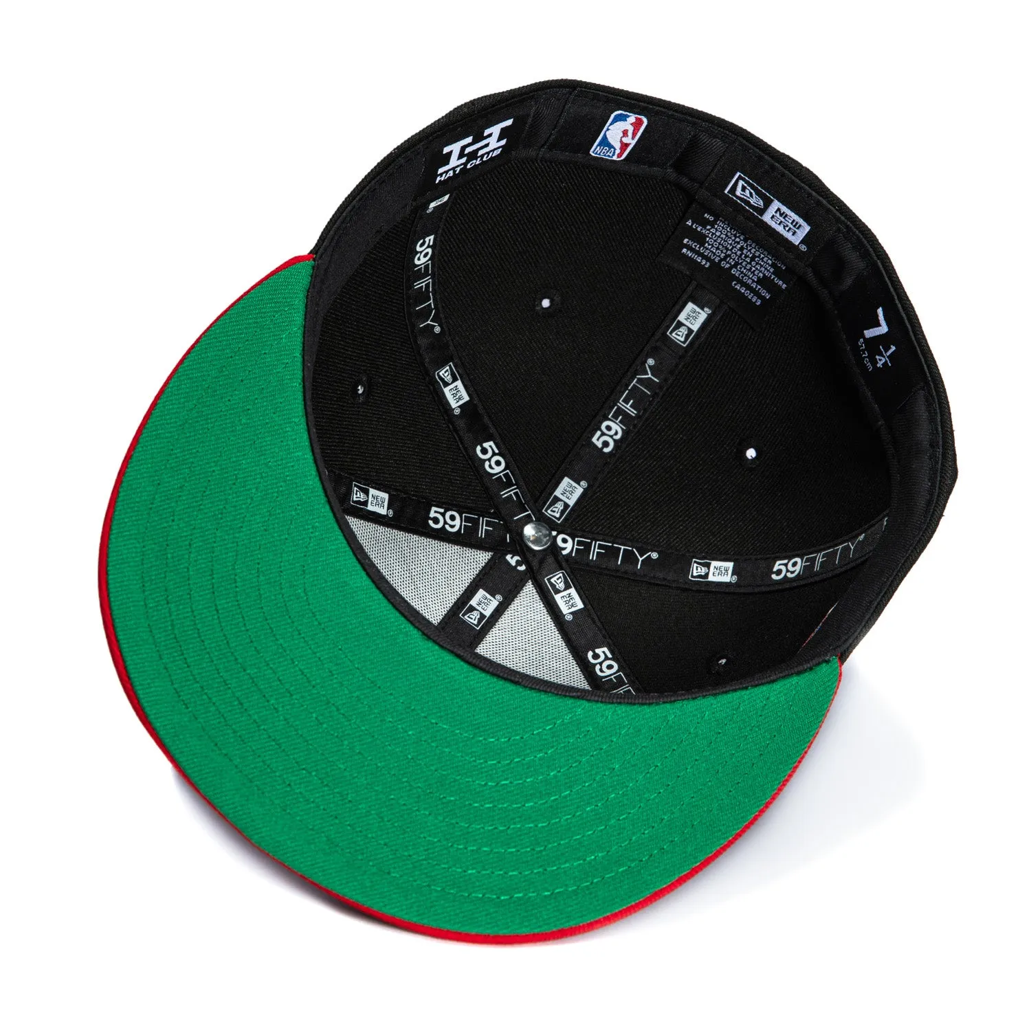 New Era 59Fifty Chicago Bulls 1998 NBA Finals Patch Hat - Black, Red sold by Hat Club product image thumbnail 2