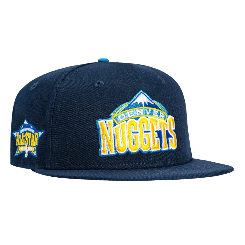 New Era 59Fifty Denver Nuggets 2005 All Star Game Patch Hat - Navy sold by Hat Club
