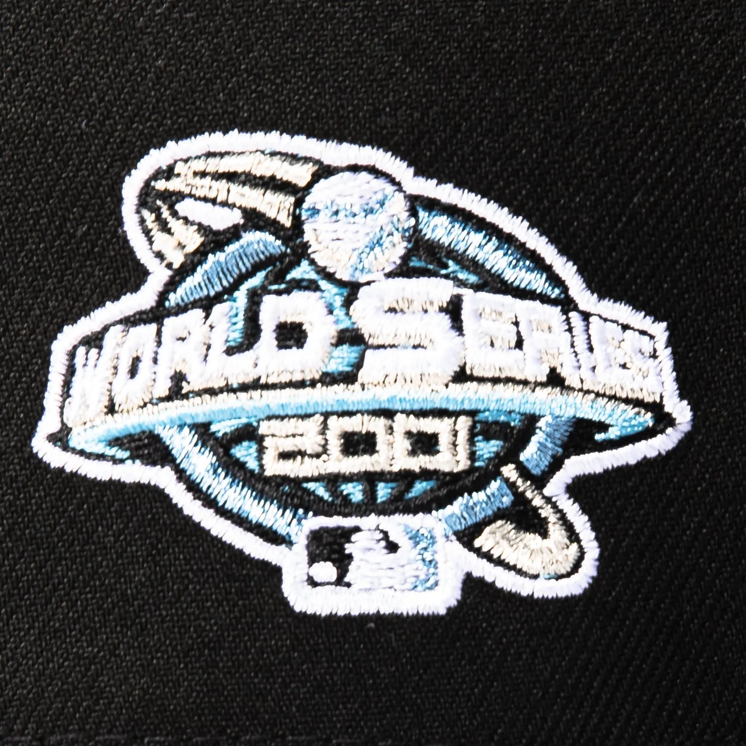 New Era 9Forty A-Frame Arizona Diamondbacks 2001 World Series Patch A Snapback Hat - Black, Indigo sold by Hat Club product image thumbnail 3