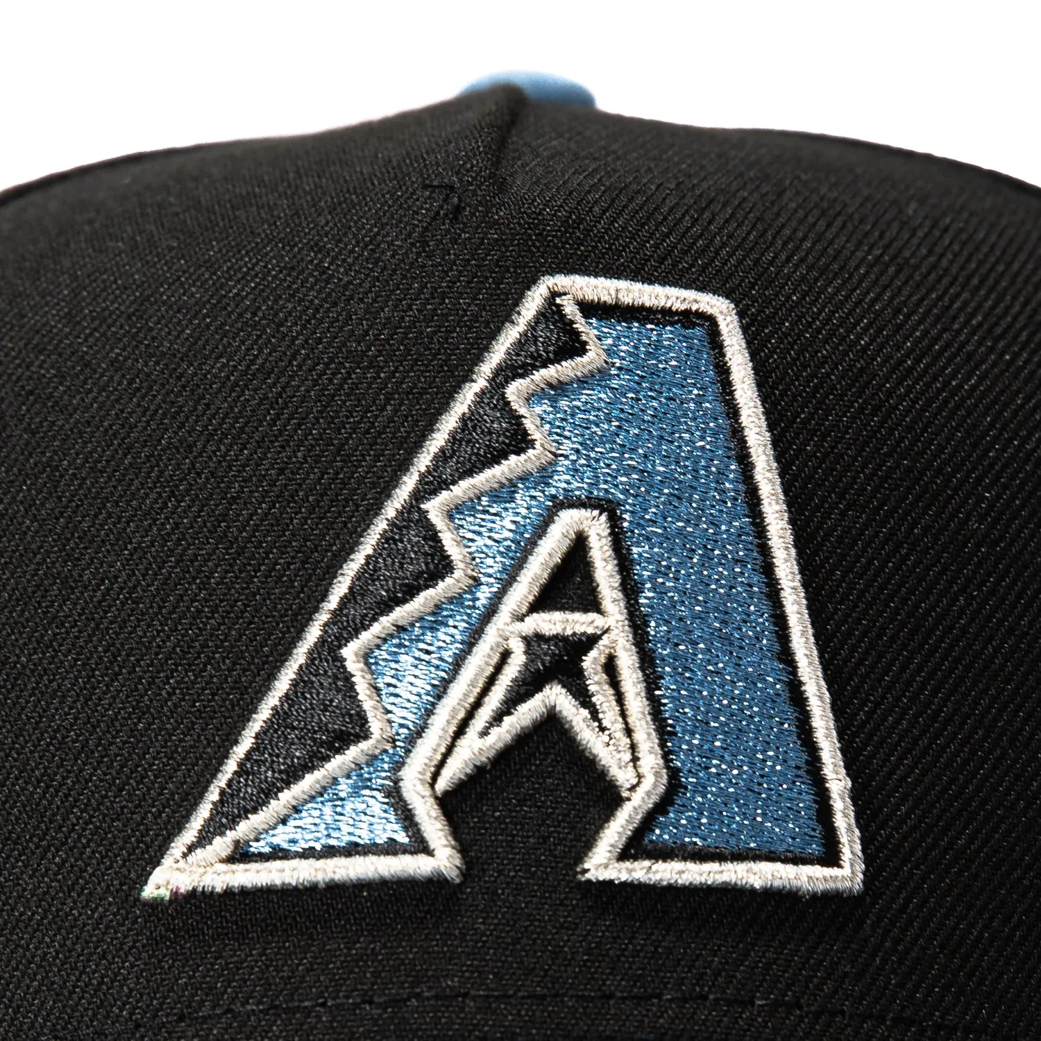 New Era 9Forty A-Frame Arizona Diamondbacks 2001 World Series Patch A Snapback Hat - Black, Indigo sold by Hat Club product image thumbnail 4