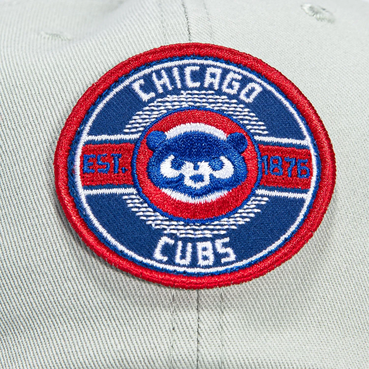 47 Brand Cleanup Chicago Cubs Circle Est. 1876 Patch Strapback Hat - Grey sold by Hat Club product image thumbnail 2