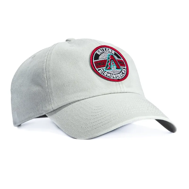 47 Brand Cleanup Arizona Diamondbacks Circle Est. 1998 Patch Strapback Hat - Grey sold by Hat Club