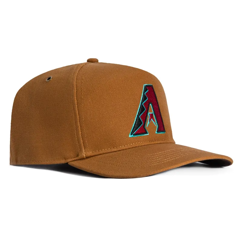 47 Brand x Carhartt Hitch Arizona Diamondbacks Adjustable Snapback Hat - Brown sold by Hat Club