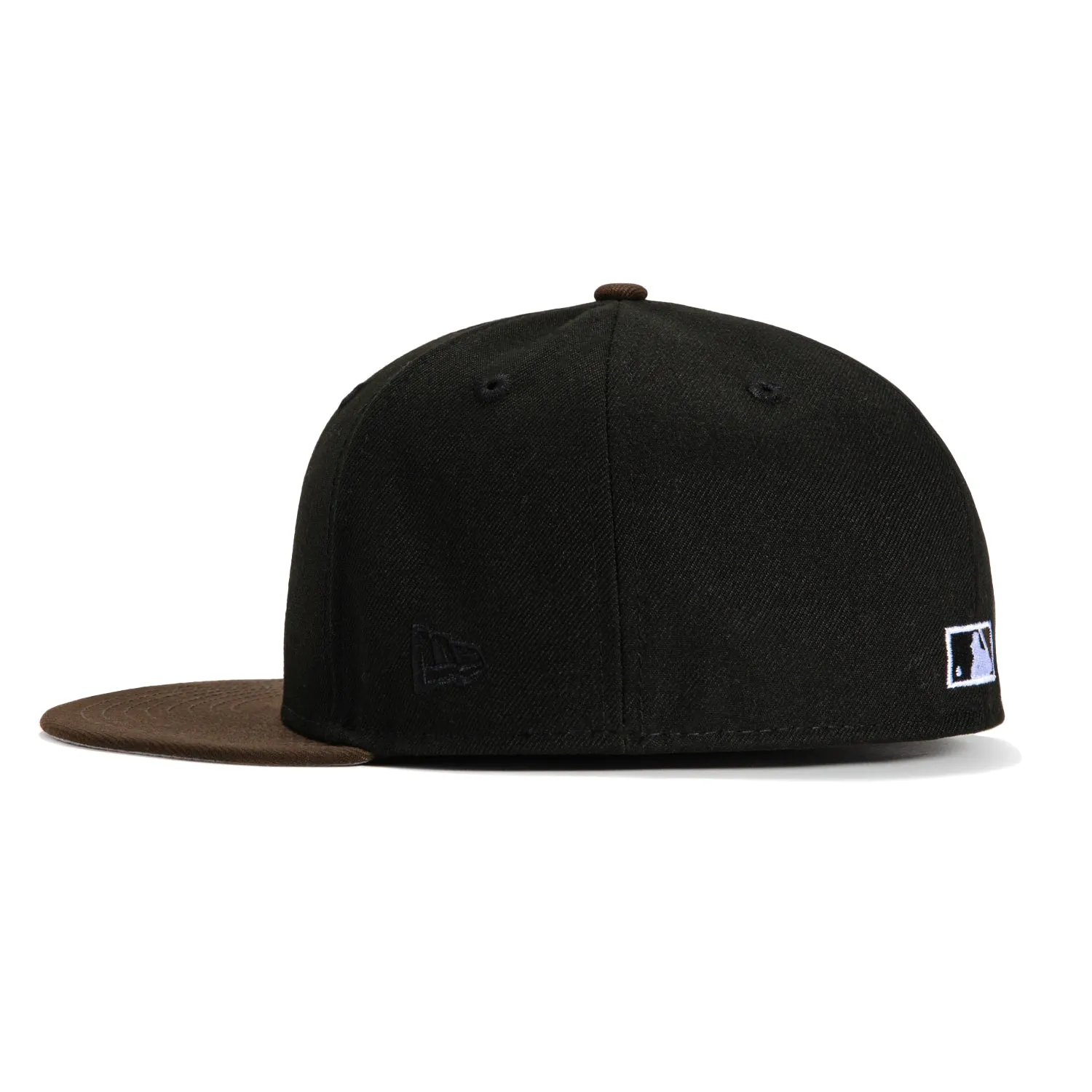 New Era 59Fifty Los Angeles Angels 35th Anniversary Patch Hat - Black, Brown sold by Hat Club product image thumbnail 3