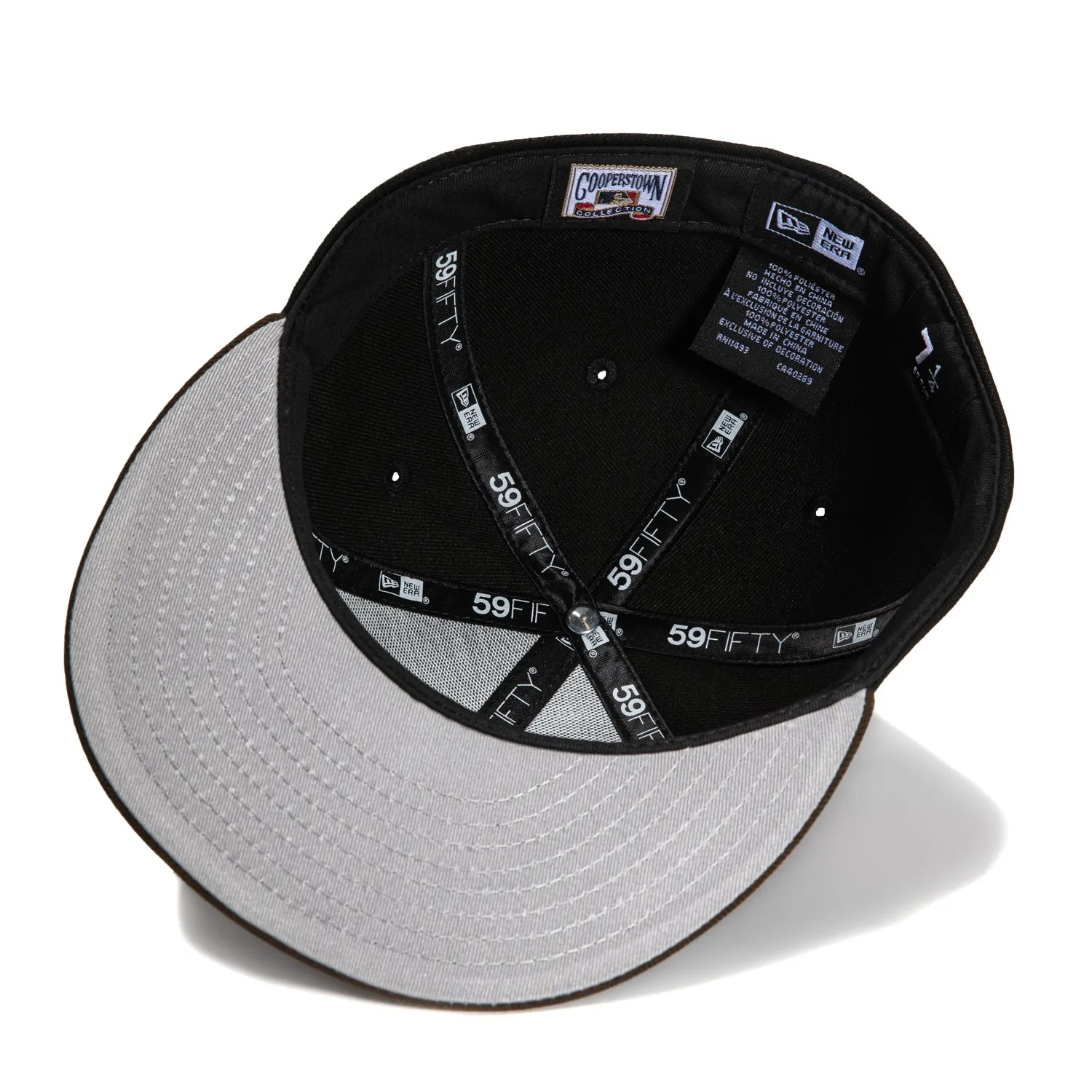 New Era 59Fifty Los Angeles Angels 35th Anniversary Patch Hat - Black, Brown sold by Hat Club product image thumbnail 2