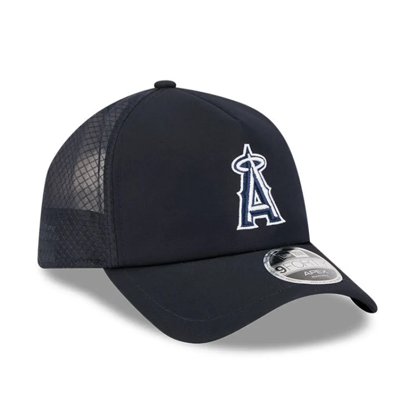 New Era 9Forty Apex Los Angeles Angels 2026 Batting Practice Snapback Hat - Navy made by New Era