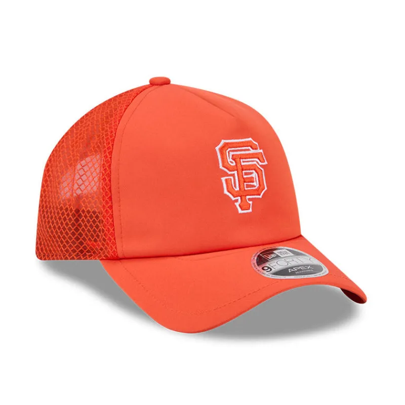 New Era 9Forty Apex San Francisco Giants 2026 Batting Practice Snapback Hat - Orange made by New Era