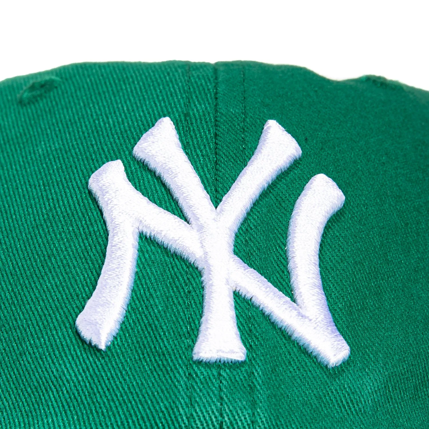 47 Brand New York Yankees Cleanup Adjustable Hat - Kelly Green, White sold by Hat Club product image thumbnail 3