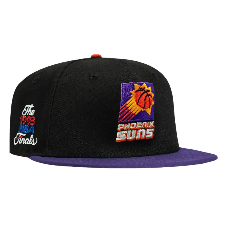 New Era 59Fifty Phoenix Suns The 1993 NBA Finals Patch Hat - Black, Purple made by New Era