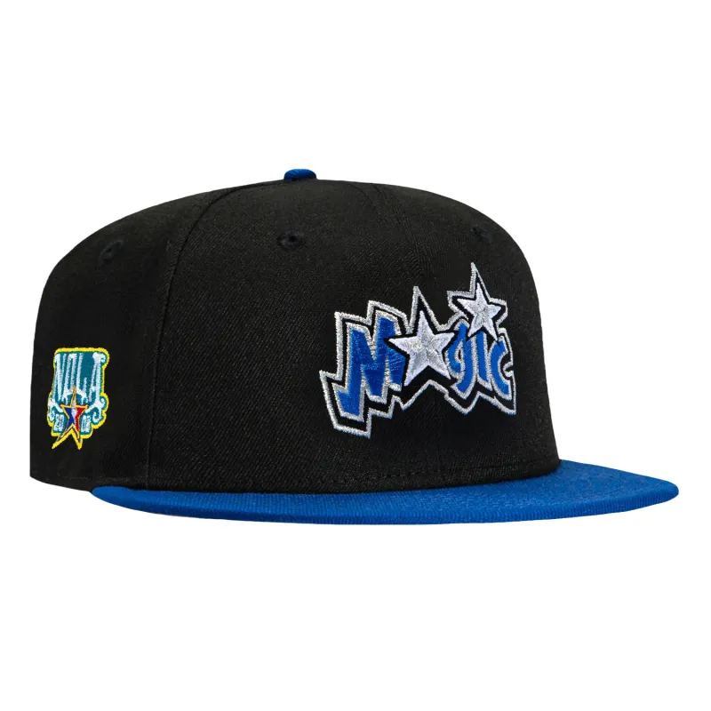 New Era 59Fifty Orlando Magic 2008 All Star Game Patch Hat - Black, Royal made by New Era