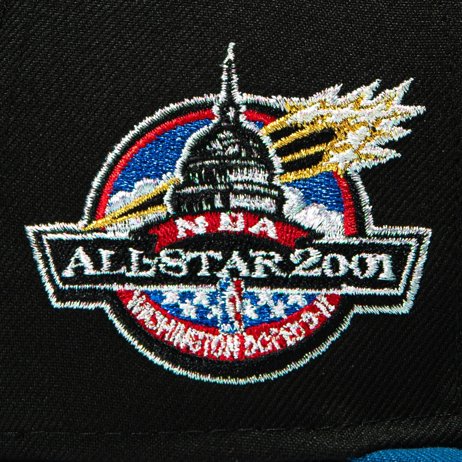 New Era 59Fifty Washington Wizards 2001 All Star Game Patch Hat - Black sold by Hat Club product image thumbnail 5