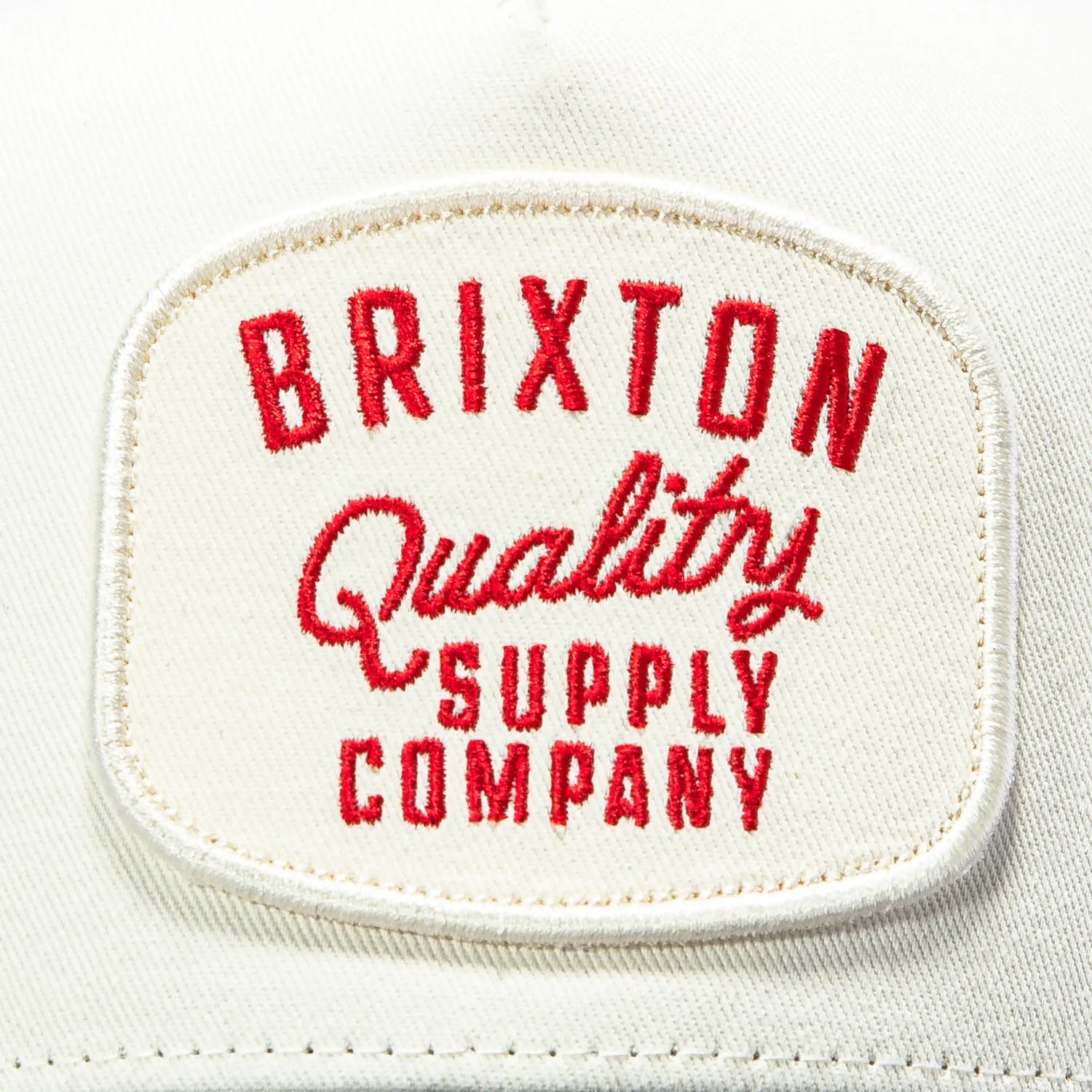 Brixton Hubal C MP Snapback Trucker Hat - White, Navy sold by Hat Club product image thumbnail 3