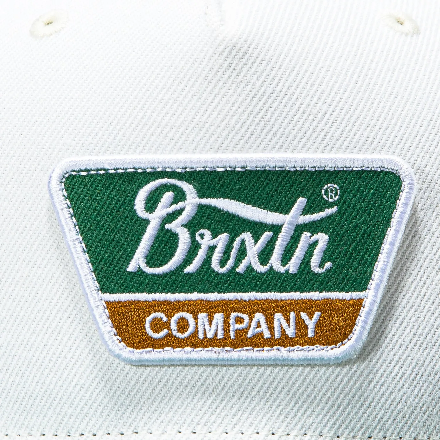 Brixton Linwood Snapback Hat - White, Green sold by Hat Club product image thumbnail 3