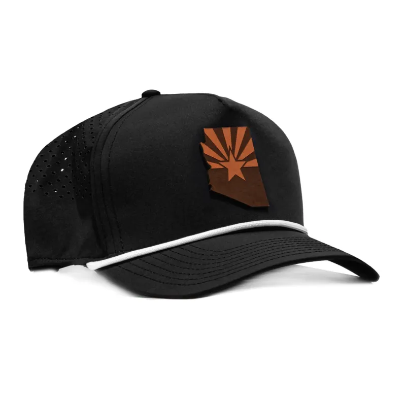 Branded Bills Arizona 48 State Snapback Rope Curved Hat - Black made by Hat Club