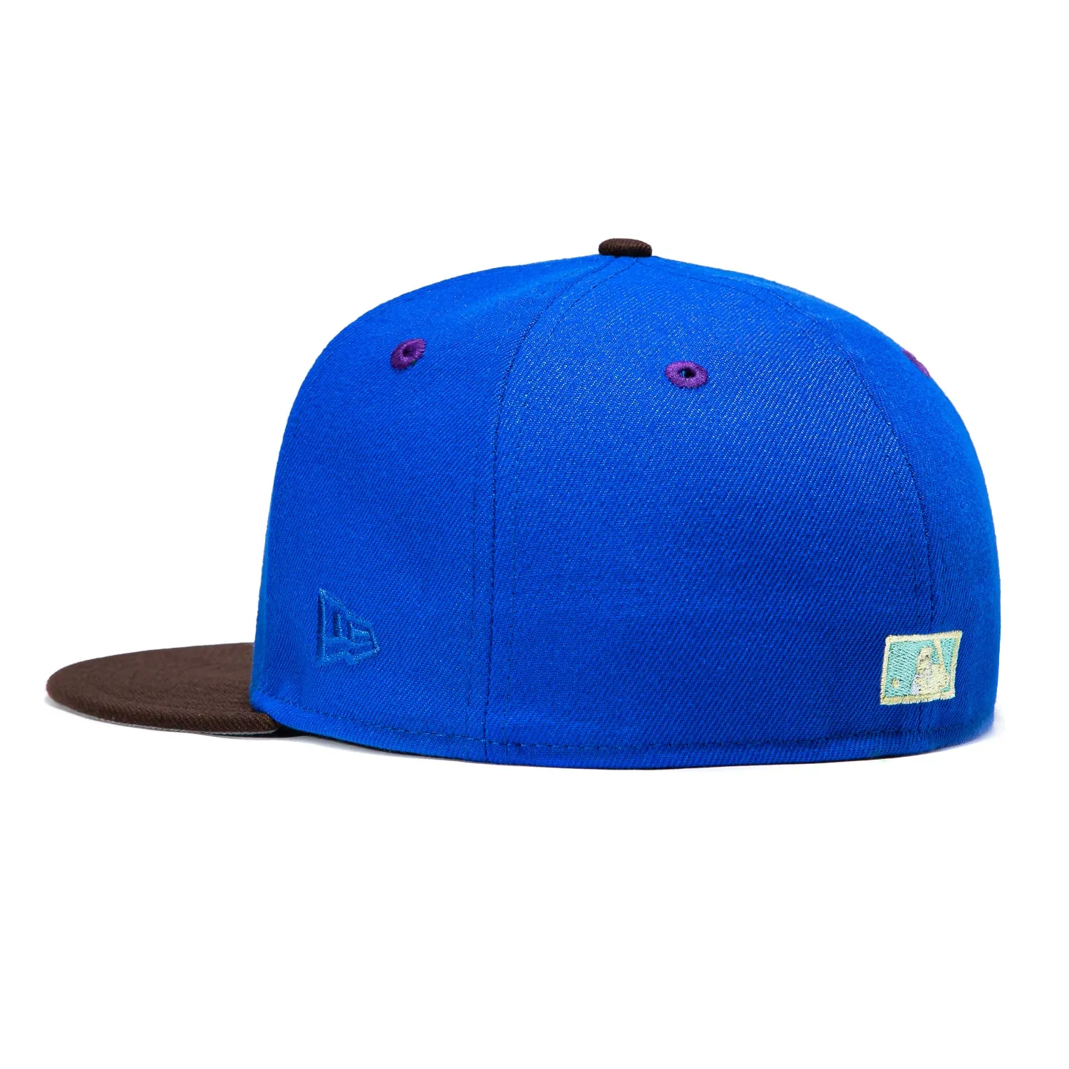 New Era 59Fifty New York Yankees Script Patch Hat - Royal, Brown, Magenta sold by Hat Club product image thumbnail 3