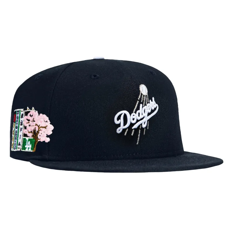 New Era 59Fifty Los Angeles Dodgers 2025 Tokyo Series Patch Logo Hat - Navy sold by Hat Club