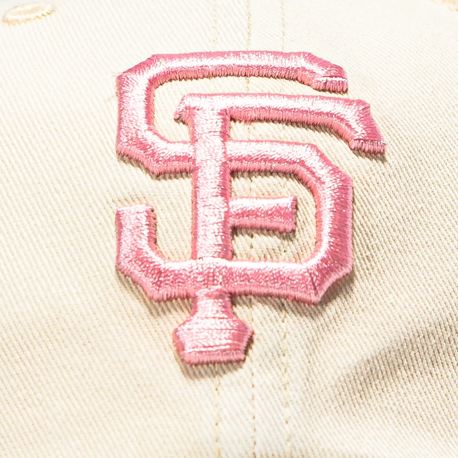 47 Brand Cleanup San Francisco Giants Strapback Hat - Stone, Pink sold by Hat Club product image thumbnail 2