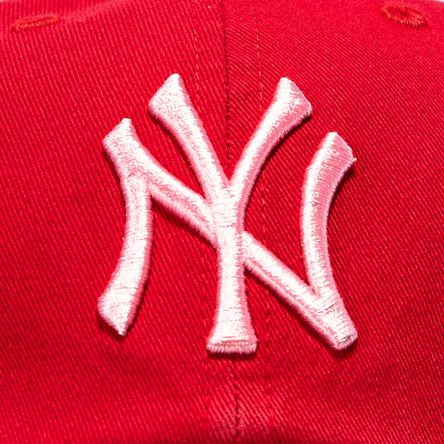47 Brand Cleanup New York Yankees Strapback Hat - Red, Pink sold by Hat Club product image thumbnail 2