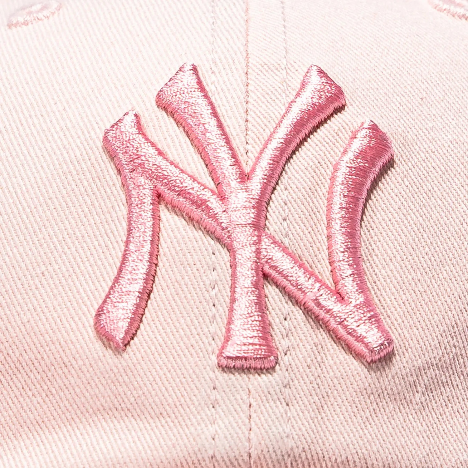 47 Brand Cleanup New York Yankees Strapback Hat - Pink, Pink sold by Hat Club product image thumbnail 2